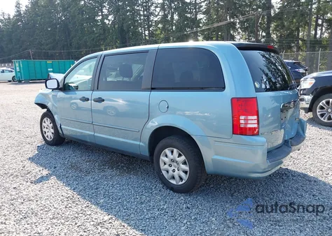 2008 Chrysler Town & Country Lx из США, поврежденный, VIN 2A8HR44H78R129069